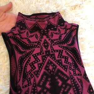 Patterned Free People tube dress